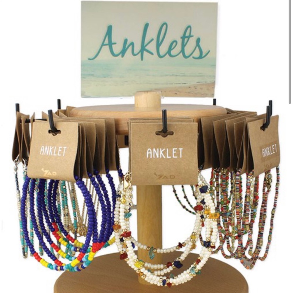 "ANKLET"  $15 each or 2/$25